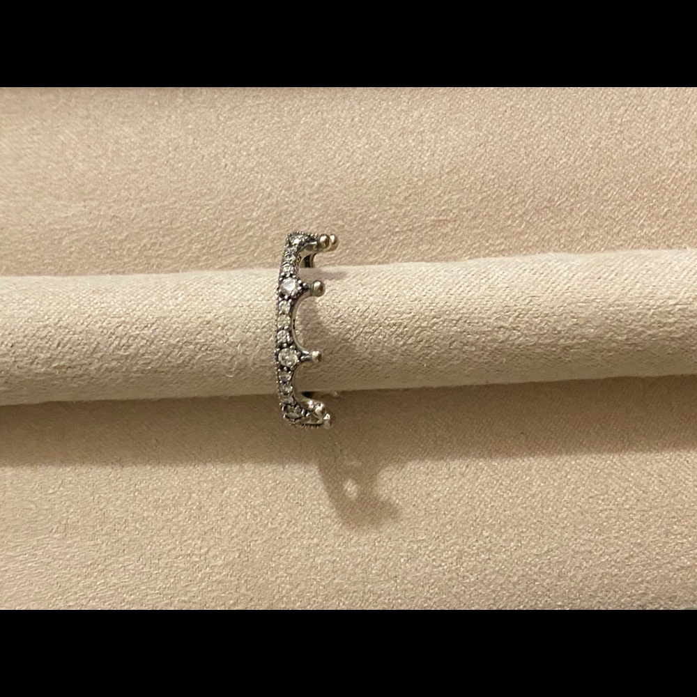 Pandora silver crown ring - Picture 5 of 6